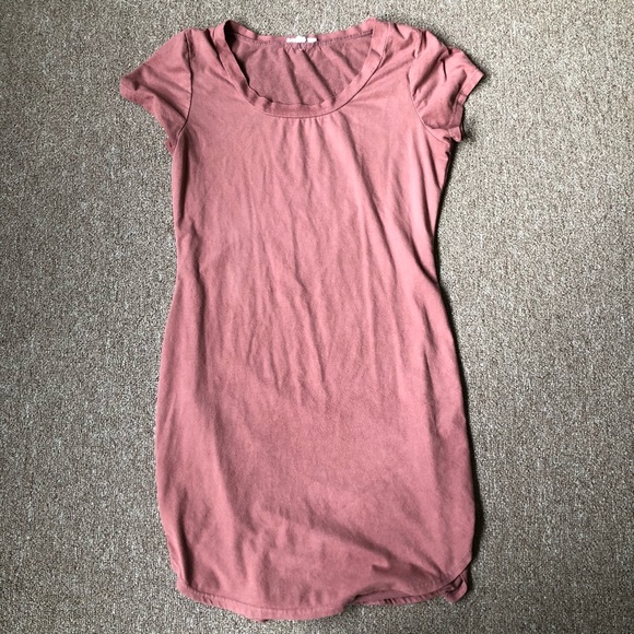 Dresses & Skirts - Pink Suede Dress